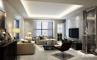 無錫120平米裝修案例效果圖,無錫120平米裝修設計案例圖片 齊家裝修網