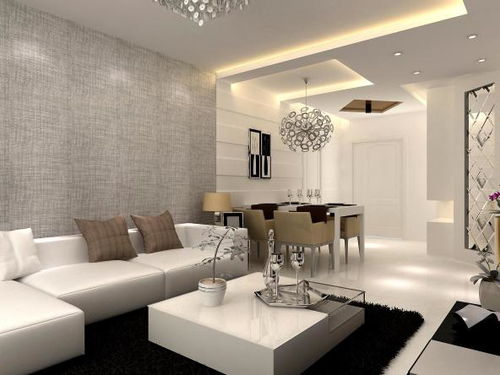 濟南金羚嘉和馨園田園風格三居室裝修效果圖 124平米8萬裝修設計案例 濟南房天下家居裝修網